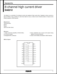 Click here to download BA6212 Datasheet