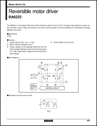Click here to download BA6222 Datasheet