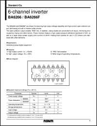 Click here to download BA6266 Datasheet