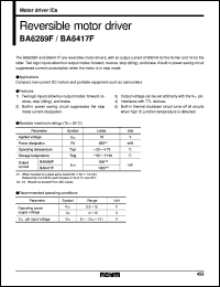 Click here to download BA6417F Datasheet