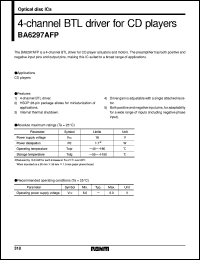 Click here to download BA6297AFP Datasheet
