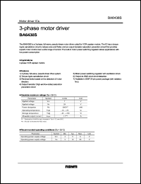 Click here to download BA6438S Datasheet