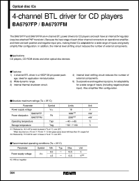 Click here to download BA6797FM Datasheet