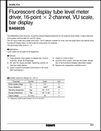 Click here to download BA6803S Datasheet