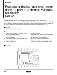 Click here to download BA6810F Datasheet