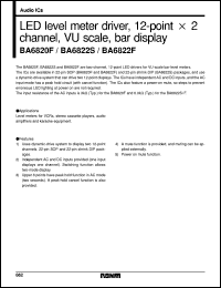 Click here to download BA6820F Datasheet