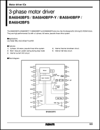 Click here to download BA6842BFS Datasheet