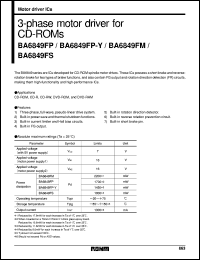 Click here to download BA6849FM Datasheet