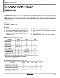 Click here to download BA6871BS Datasheet