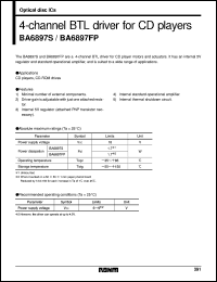 Click here to download BA6897FP Datasheet