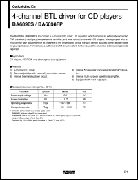 Click here to download BA6898FP Datasheet