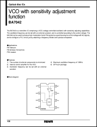 Click here to download BA7042 Datasheet