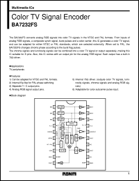 Click here to download BA7232 Datasheet