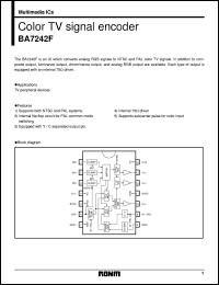Click here to download BA7242F Datasheet