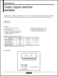 Click here to download BA7604N Datasheet
