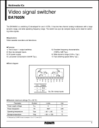 Click here to download BA7605 Datasheet