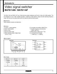 Click here to download BA7611AF Datasheet