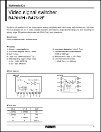 Click here to download BA7612F Datasheet