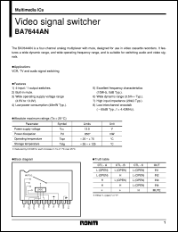 Click here to download BA7644 Datasheet