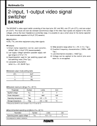 Click here to download BA7654F Datasheet