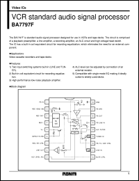 Click here to download BA7797F Datasheet