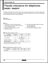 Click here to download BA8201 Datasheet