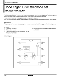 Click here to download BA8206F Datasheet