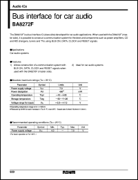 Click here to download BA8272 Datasheet