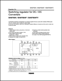 Click here to download BA9700AFV Datasheet