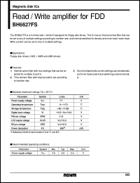 Click here to download BH6627FS Datasheet