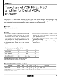 Click here to download BH7272KV Datasheet