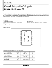 Click here to download BU4001 Datasheet