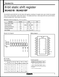 Click here to download BU4021BF Datasheet