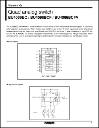 Click here to download BU4066BCFV Datasheet