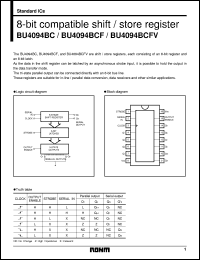 Click here to download BU4094 Datasheet
