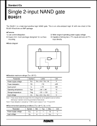 Click here to download BU4S11 Datasheet
