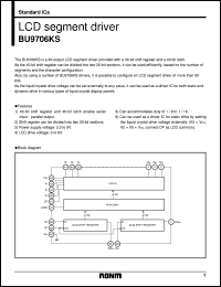 Click here to download BU9706 Datasheet