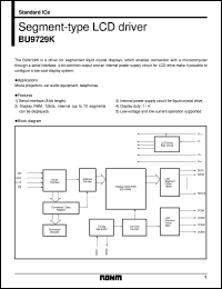 Click here to download BU9729K Datasheet