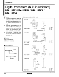 Click here to download DTA113UA Datasheet
