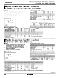 Click here to download DTC114GUA Datasheet