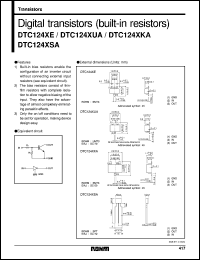 Click here to download DTC124XE Datasheet