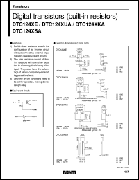 Click here to download DTC124XUA Datasheet