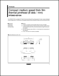 Click here to download KF2002-GD10 Datasheet