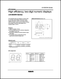 Click here to download LB-502VD Datasheet