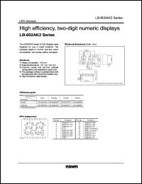 Click here to download LB-602YA2 Datasheet