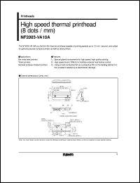 Click here to download NF2003-VA10A Datasheet