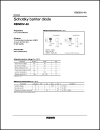 Click here to download RB500V-40 Datasheet