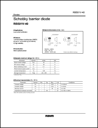 Click here to download RB501V-40 Datasheet