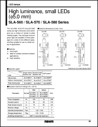 Click here to download SLA-580LT Datasheet