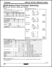 Click here to download UMT4403 Datasheet